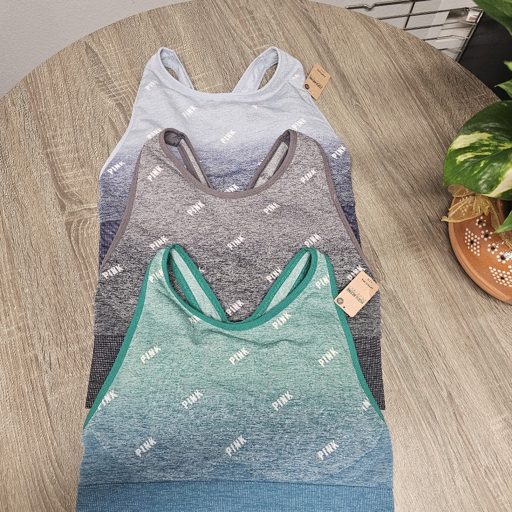 Lot of 3 Brand New Victoria's Secret Sports Bras